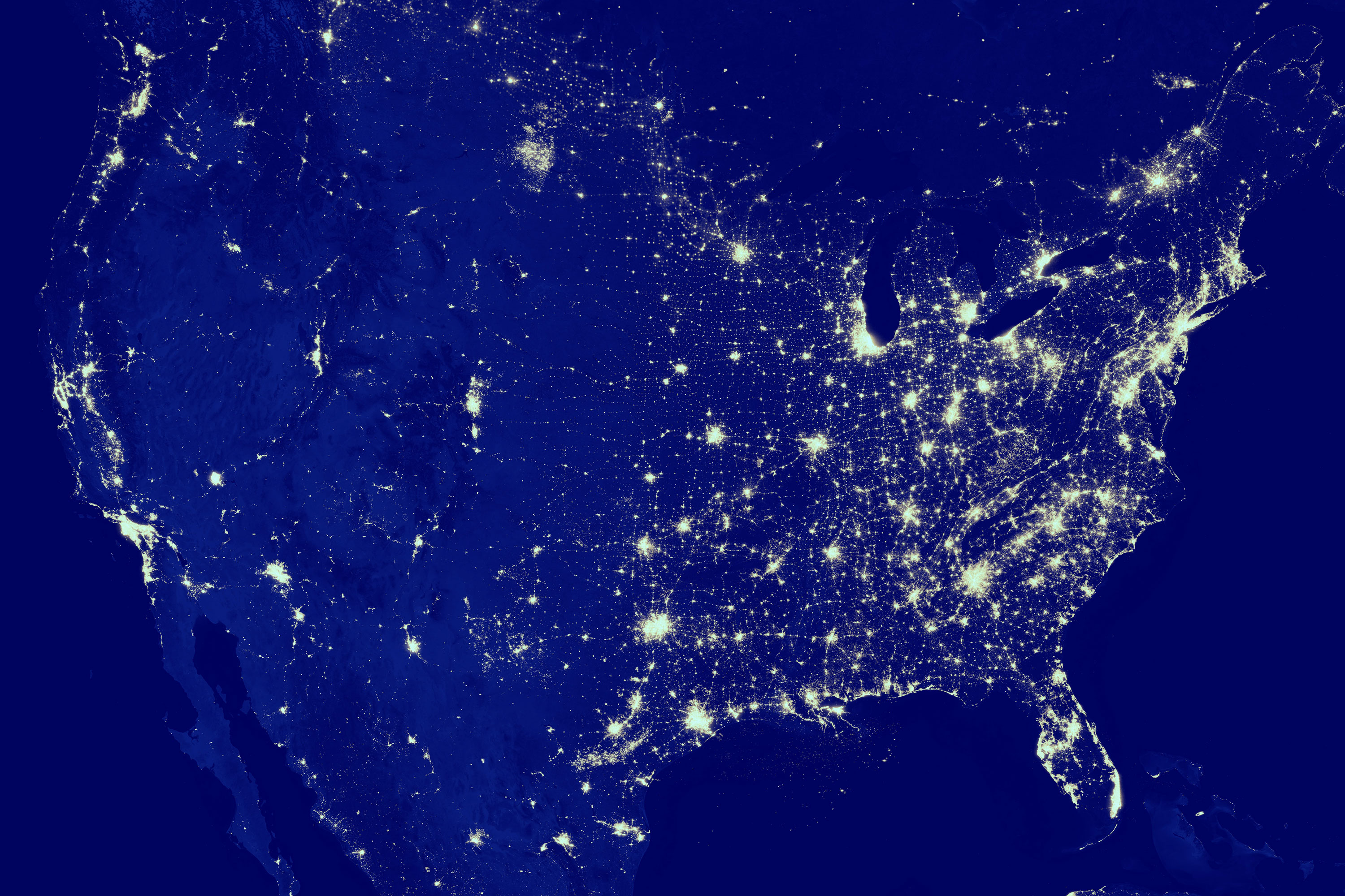 USA Network Map